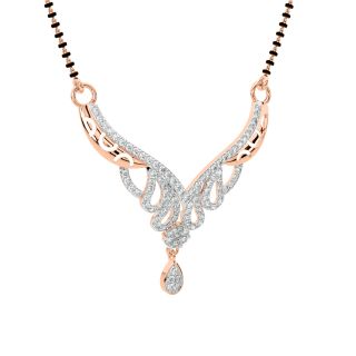 Kamna Round Diamond Mangalsutra